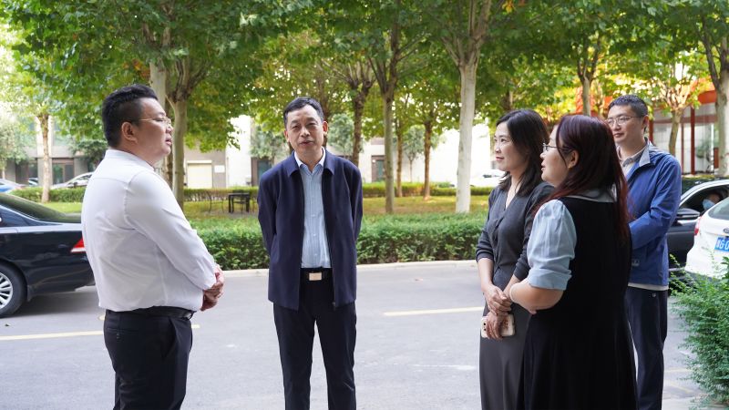 欢迎市委外办一行莅临开云网页版·官方版在线调研指导