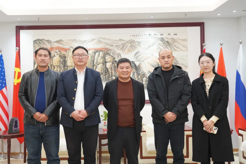 中巴国际商业联盟一行莅临开云网页版·官方版在线参观考察